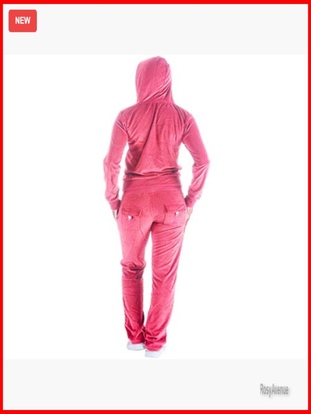 Women's Tracksuit Set 2 Piece Sweatsuit Velour Lounge Jogging Suit - Picture 3 of 7
